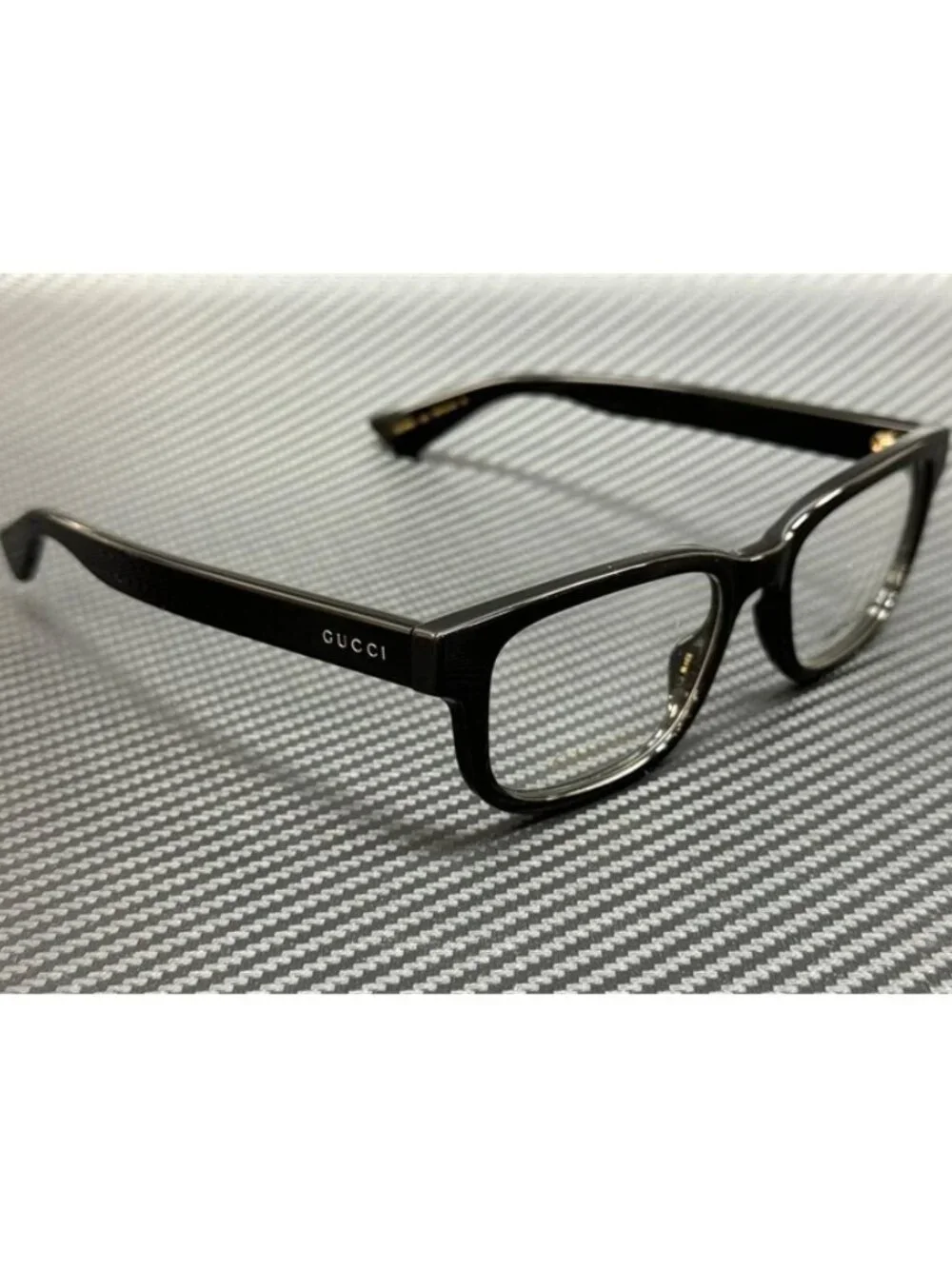 New Gucci Men Black Eyeglasses 53-18-145